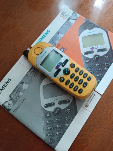 Siemens c35i giallo telefono - c35i,