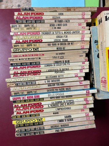 Fumetti alan ford - ford, numeri