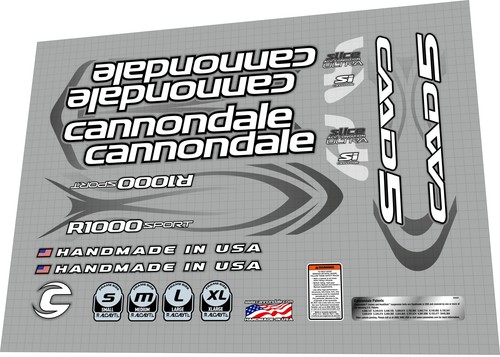 Set decalcomanie cannondale - set,