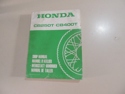 Honda cb250 cb400 1977 - cb250,