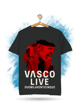 Shirt vasco rossi - rossi, blasco
