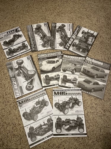 Manuali istruzioni tamiya - manuali, rc
