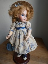 ANTIQUE FRENCH DOLL SFBJ (BLEUETTE SIZE 27CM) MARKED  SFBJ PARIS 2, TETE JUMEAU 