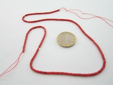 1 FILO DI CORALLO BAMBU' ROSSO