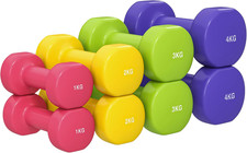 Set 8 Manubri Da 20 Kg Con