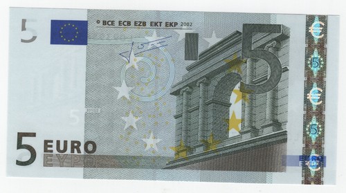 Banconota collezione euro - collezione, 5