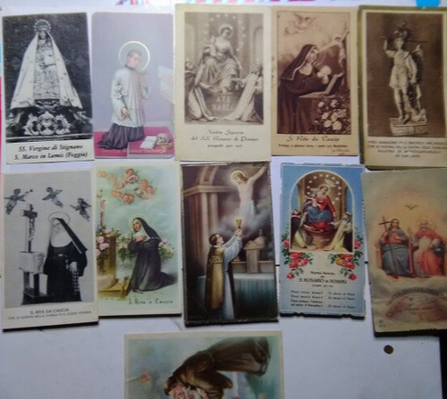 Lotto antichi santini - di, 11