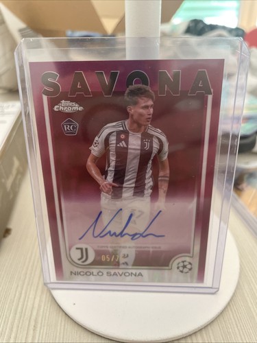 Topps chrome juventus - juventus, nicolò