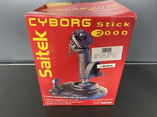 Joystick saitek cyborg 2000 - pc,