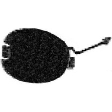 Tappo gancio traino sportello