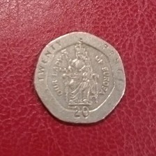 2000 Gibilterra 20p Venti