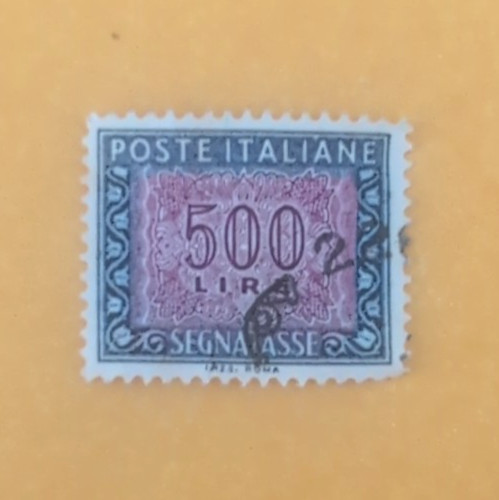 Francobollo segnatasse poste - francobollo,