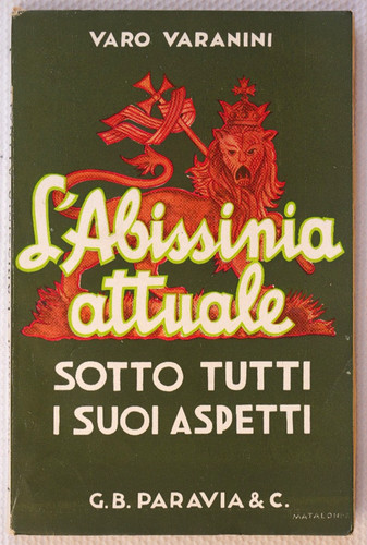 Libro abissinia attuale - l'abissinia,