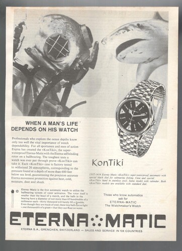 Eterna matic pubblicità 1959 - eterna,