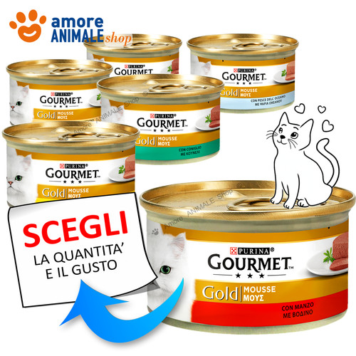 Purina cat gourmet gold - purina, →