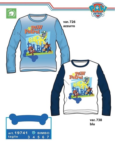 Paw patrol maglia maglietta - maglia,