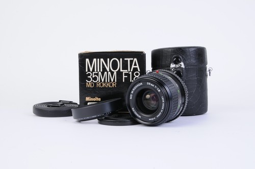 Minolta rokkor 1 8 35mm - minolta, md