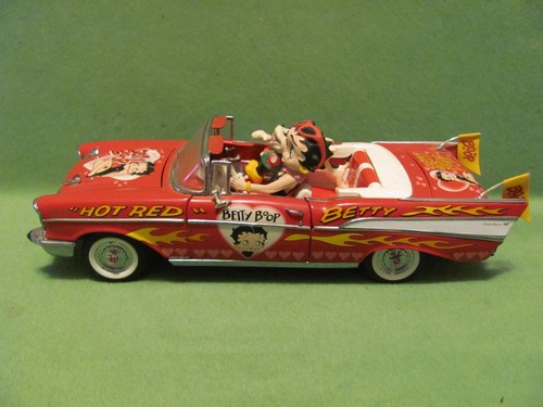 Vintage betty boop hot red - boop, "hot