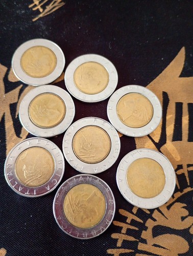 Lotto 155 monete 500 - 155,