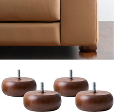 4X Piedini Rotondi per Mobili