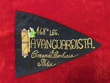 gagliardetto fascista, avangurdisti, Mussolini, (originale) WW2