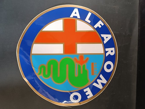 Adesivo alfa romeo logo - adesivo,