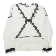 ZARA Camicia Trasparente Da