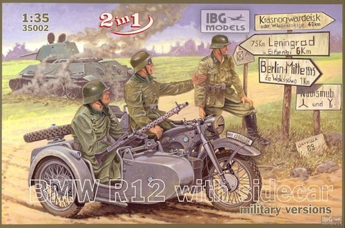Ibg bmw r12 with sidecar - r12,