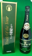 CONTRATTO EXTRA BRUT SPUMANTE IVECO EUROCARGO 1992 TRUCK OF THE YEAR RARE