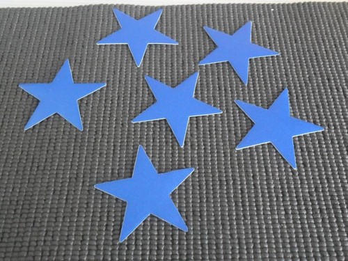 Adesivi stelle blu - stelle, 4,8