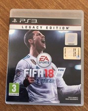Fifa 18 ps3 usato versione legacy edition ea sports sony playstation fc