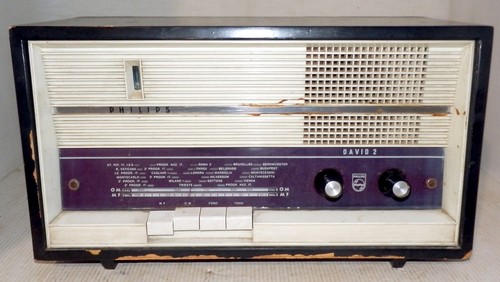 Radio valvolare philips - valvolare, david