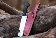 Coltello Machete Tattico Lama Acciaio al Carbonio Personalizzato Fatto a Mano|Coltello Caccia Campeggio