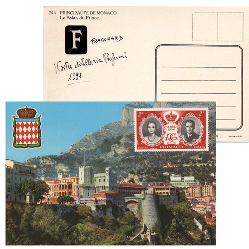 Cartolina principato monaco - cartolina, di