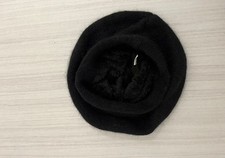 Cappello Modello Basco Circonferenza Testa 48 cm Colore Nero