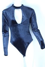 DIVIDED MAGLIA MAGLIETTA A BODY NERA IN CINIGLIA TG SIZE M