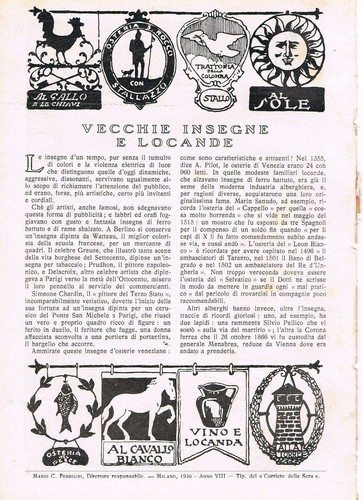 Vecchie insegne locande - vecchie,