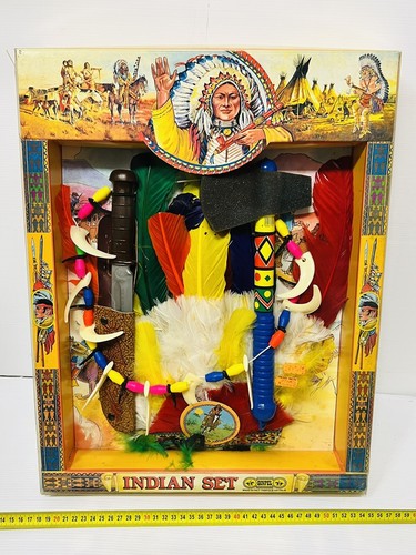 Indian set old wild west - indian,