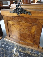 comodino liberty con marmo