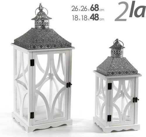Set lanterne portacandela - 2,