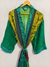 Abito avvolgente floreale sari