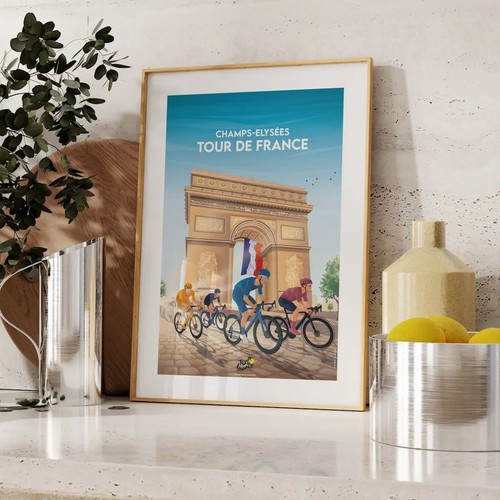Tour france poster - france,
