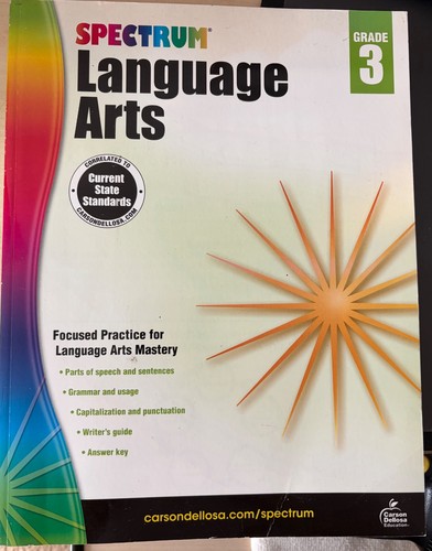 Spectrum grade language arts - spectrum,