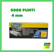 PUNTI RAPID 4mm PER FISSATRICE