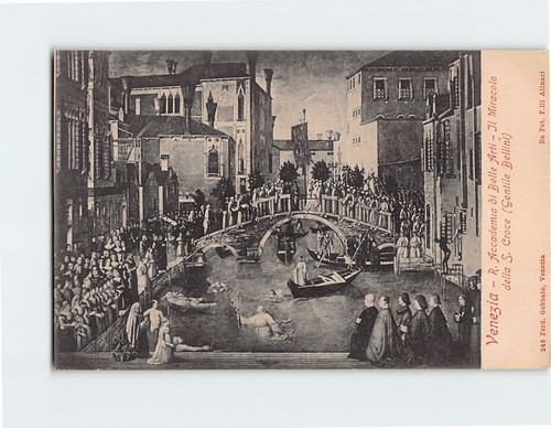 Cartolina miracolo della s - miracolo,