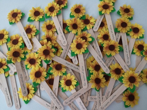 Segnalibro segnaposto girasole - segnaposto,