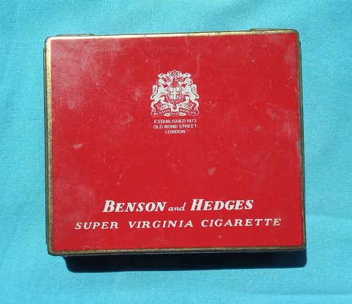 Sigaretta inglese latta - sigaretta, benson