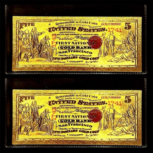 Lotto banconote 1870 - x,