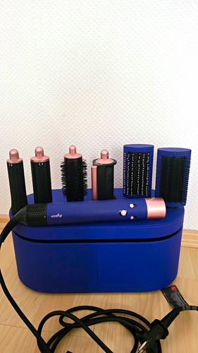 Dyson airwrap viola blu rosa - dyson,
