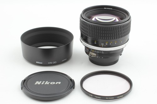 Nikon nikkor 85mm - ai-s, f/1.4